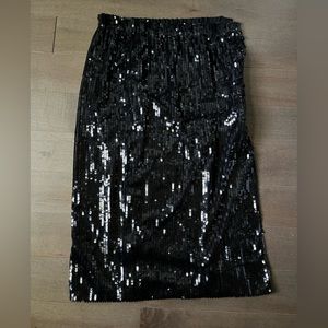 J. crew sequin pencil skirt NWT
